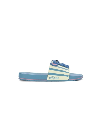 Chinelo Slide Grendene Stitch Disney Mania Plus Azul