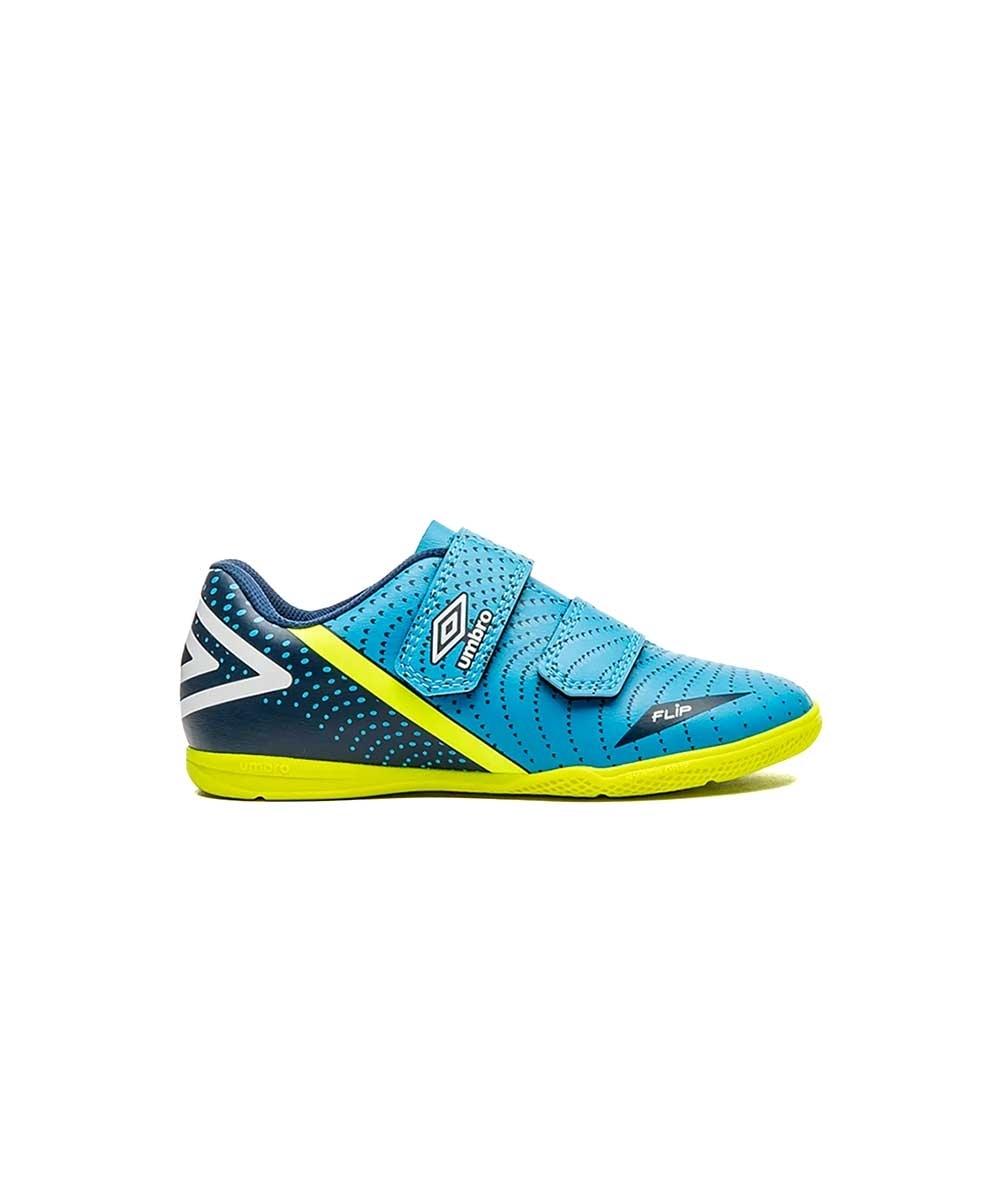 Chuteira Futsal Umbro Flip Kids U07fb00193 Azul/marinho