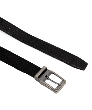 Cinto Masculino Fasolo Dupla Face Couro Preto/cafe