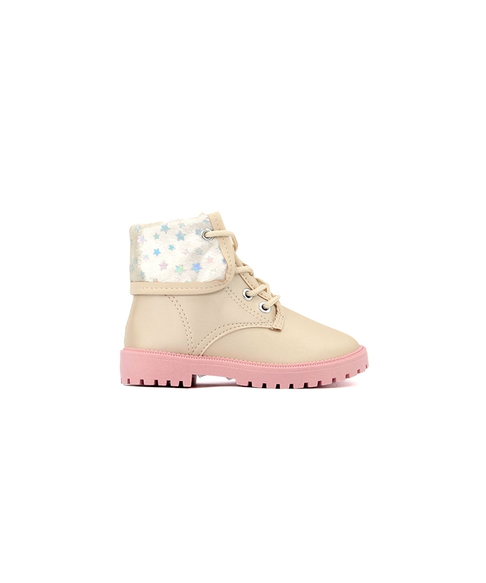 Coturno Infantil Molekinha 2126-524 Creme