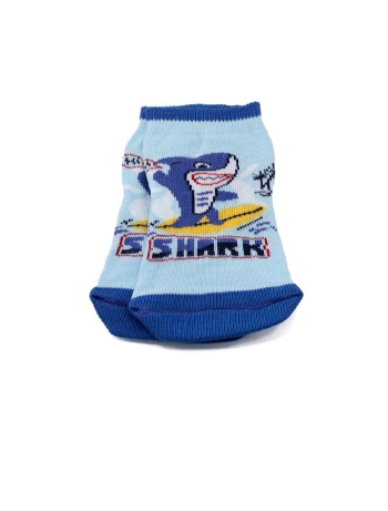 Meia Bebê Winston Surf Shark 0250-014 Azul