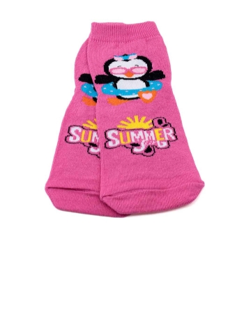 Meia Infantil Winston Pinguim Summer 0350036-002 Pink