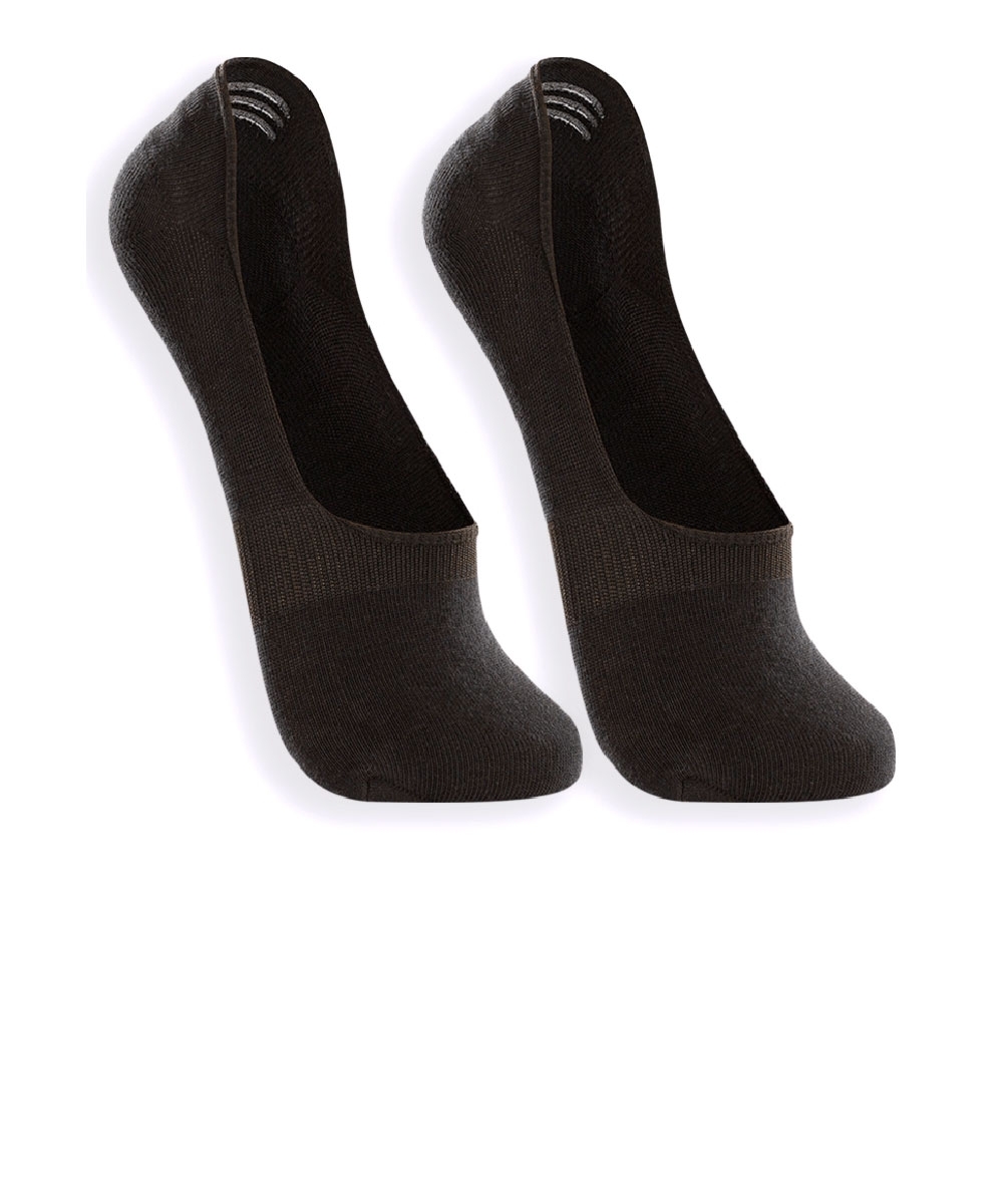 Meia Sapatilha Lupo Kit Com 2 Pares Adulto Preto