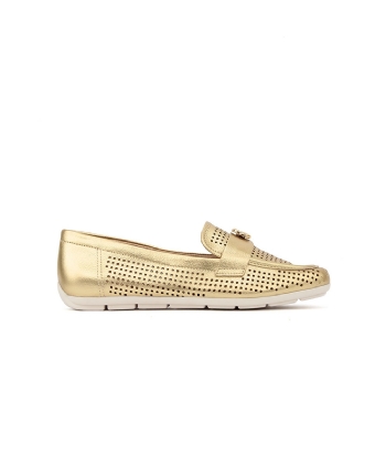 Mocassim Feminino Comfortflex Relax Soft OURO