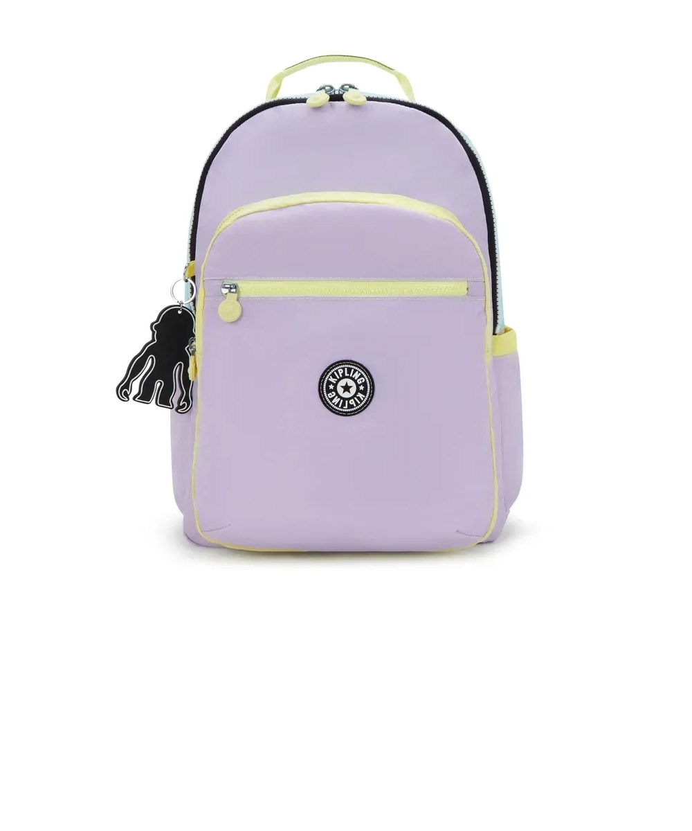Mochila Kipling Seoul Lap Lavendar Bl Multicolor