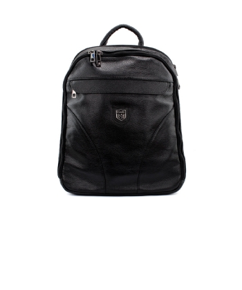 Mochila Masculina Couribi Porta Notebook Couro Preto