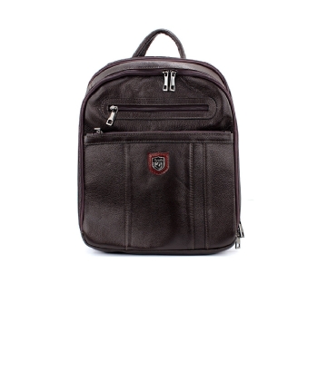 Mochila Porta Notebook Couribi Couro Cafe