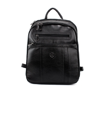 Mochila Porta Notebook Couribi Couro Preto