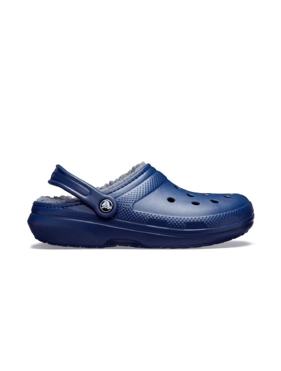 Sandália Crocs Classic Lined Clog T Marinho