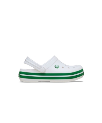 Sandália Crocs Crocband Branco/verde