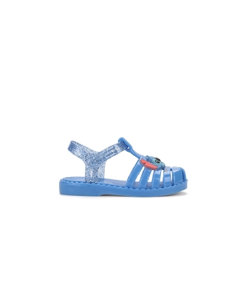Sandália De Bebê Grendene Stitch Disney Duo Azul