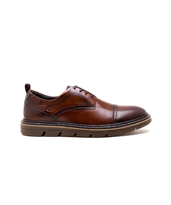 Sapato Democrata Metropolitan Jeff 604101 Couro Tabaco