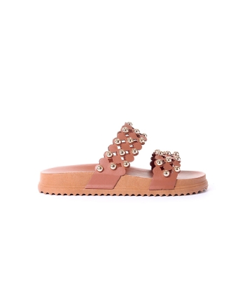 Tamanco Flatform Pixolé Tiras Whisky