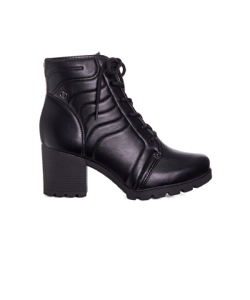 Bota Cano Curto Dakota Matelassê Preto