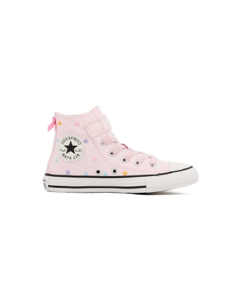 Tênis Cano Alto Converse 1v Polka Dots Rosa