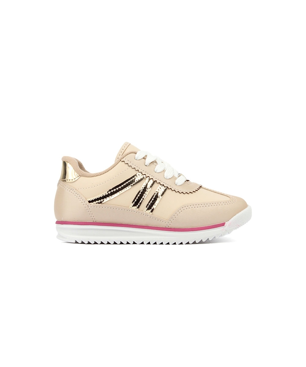 Tênis Casual Infantil Molekinha Creme