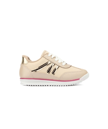 Tênis Casual Infantil Molekinha Creme