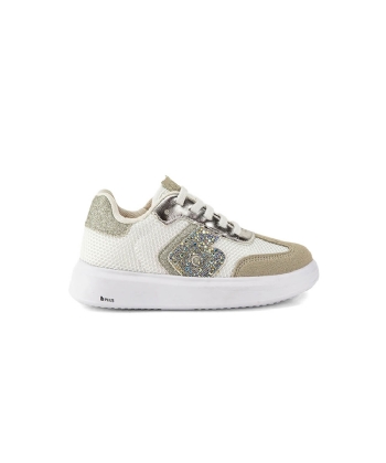 Tênis Infantil Bibi Glam Brilhos BRANCO/PRATA