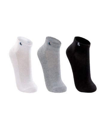 Meia Lupo Sport Cano Curto 3 Pares 03225-089-0931 Multicolor