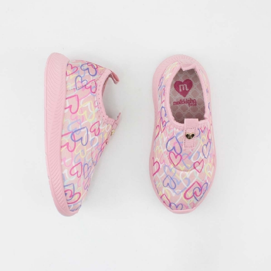 Molekinha Tenis Ref: 2723100 Preto/pink
