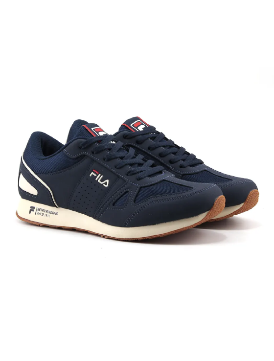 Tênis Fila Classic Runner Sl Masculino Marinho/bege