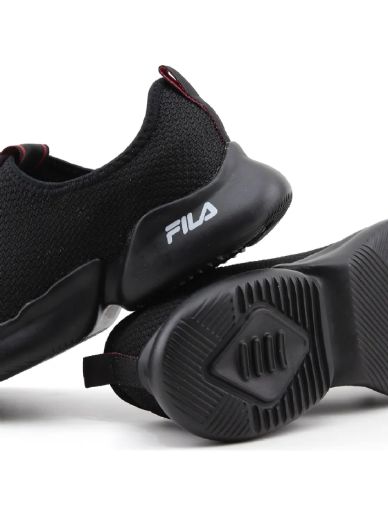 TÊNIS INFANTIL FILA FUNNY F04K004 PRETO/CHUMBO