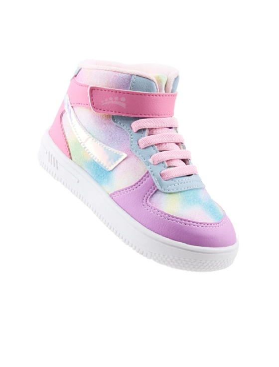 Tênis Infantil Cano Médio Ortopasso Force One Lilas