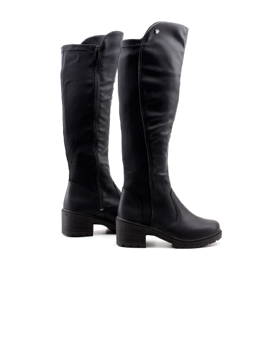 Bota Pink Cats Over Tratorada V4003 Preto