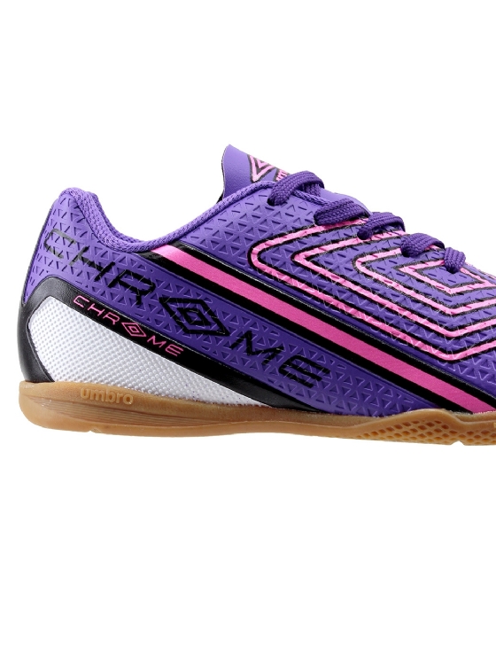 Chuteira Futsal Umbro Chrome Infantil U07fb00202 Roxo