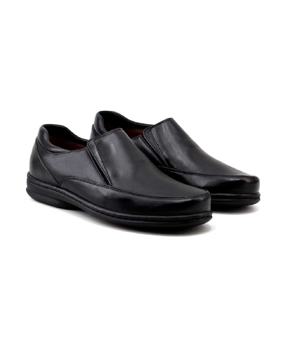 Sapato Masculino Opananken Diabetic's 38546 Couro Preto