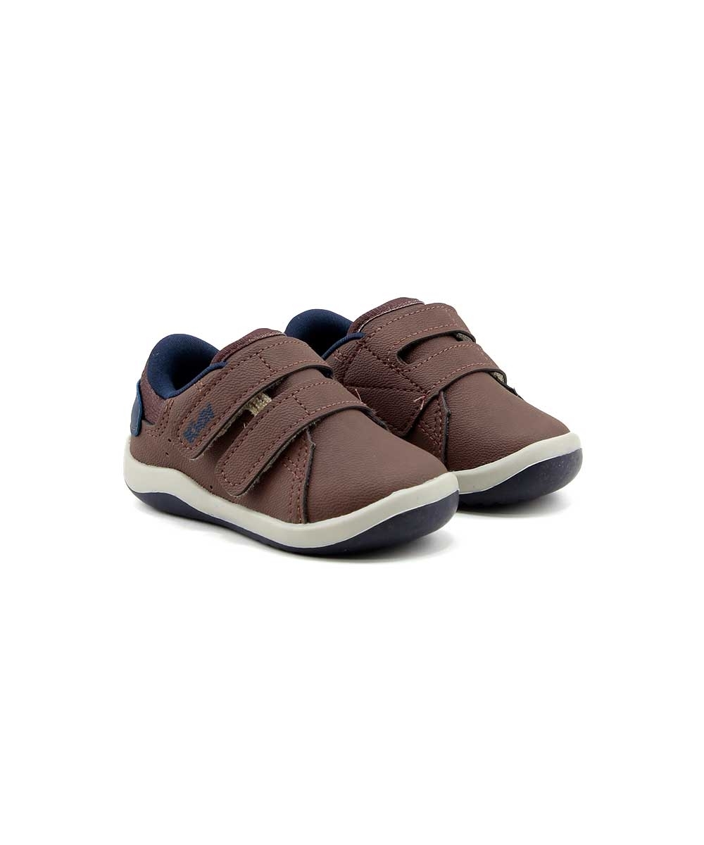 Tênis Infantil Kidy Baby Colors Equilibrio 806333439 Caramelo