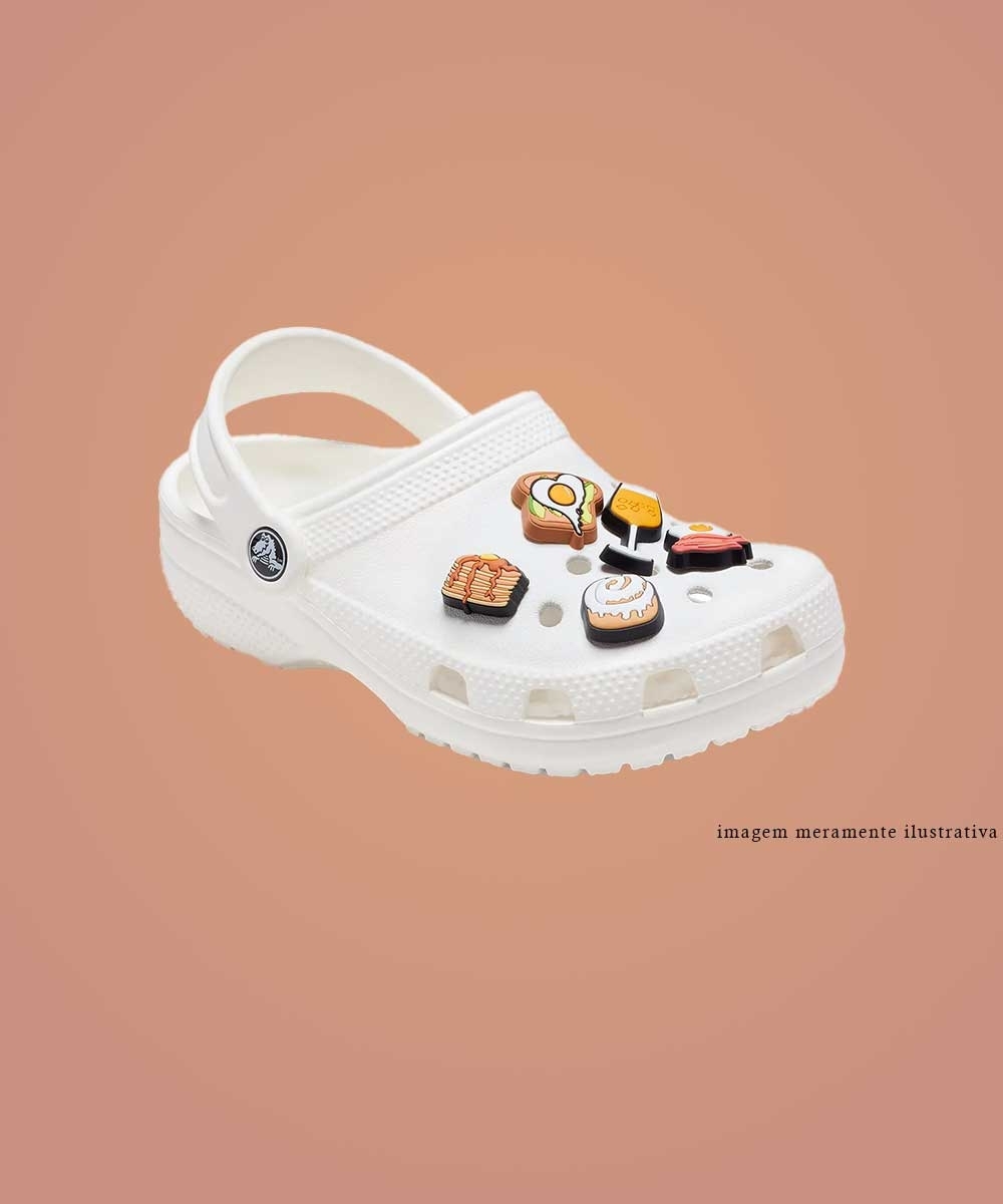Jibbitz Crocs Café Da Manhã Pack 5 Peças Multicolor