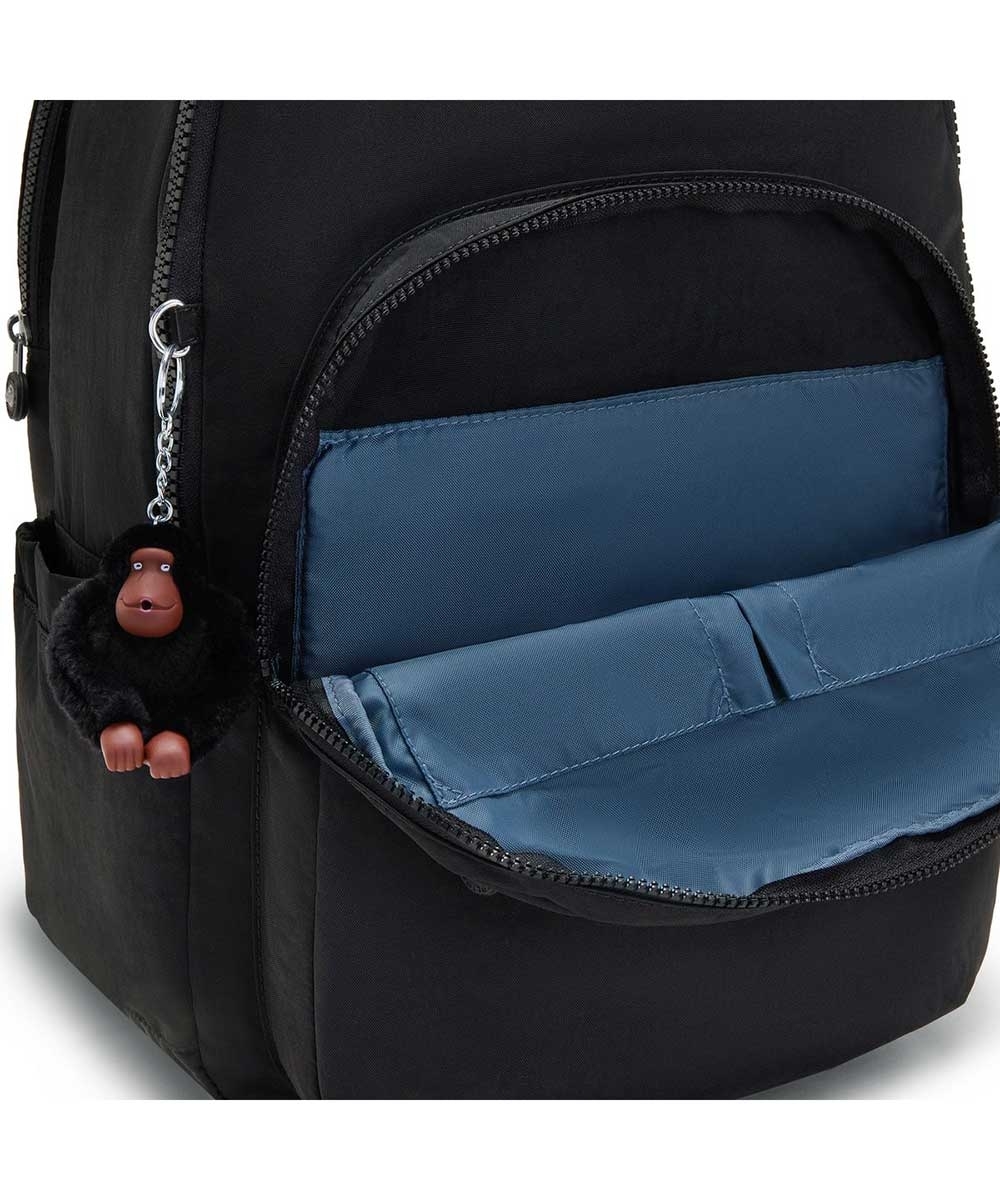Mochila Escolar Kipling Seoul Xl Preto