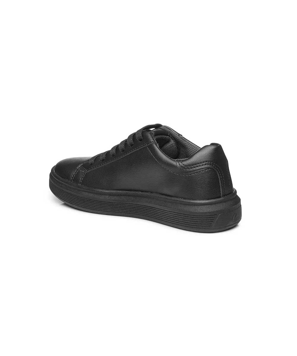 Tênis Casual Pegada Infantil Fibertech Ii Preto