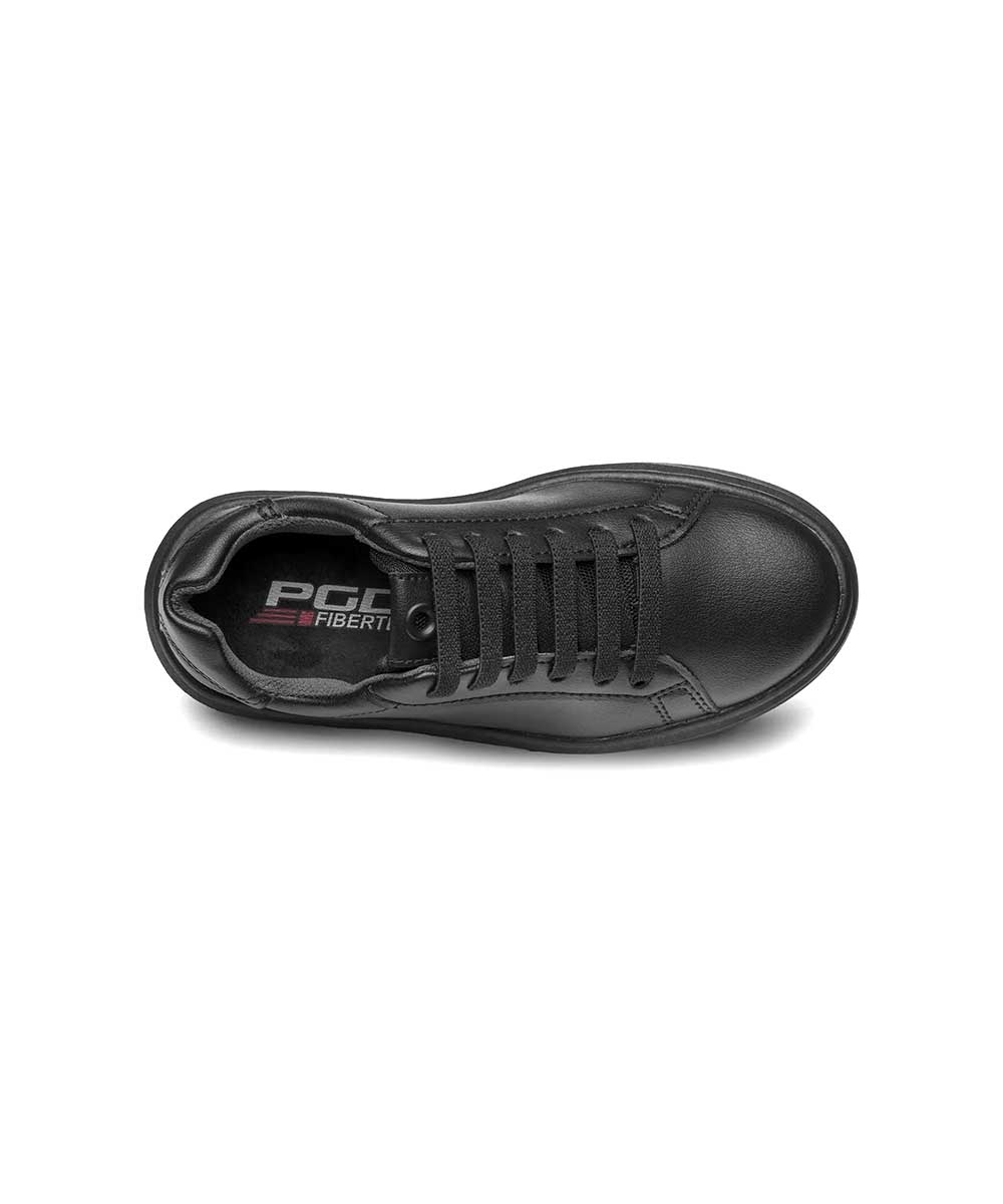 Tênis Casual Pegada Infantil Fibertech Ii Preto