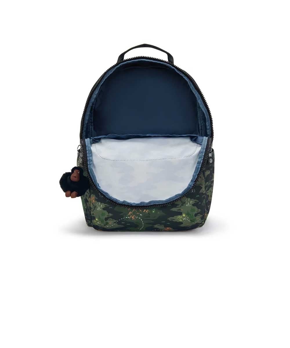 Mochila Kipling Seoul College Camo Multicolor