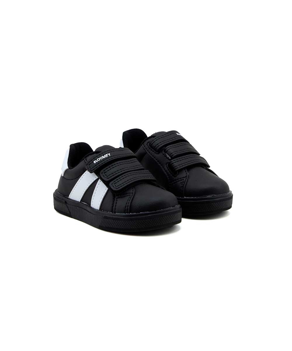 Tênis Infantil Bloompy Street Line Iii Bb Preto/branco