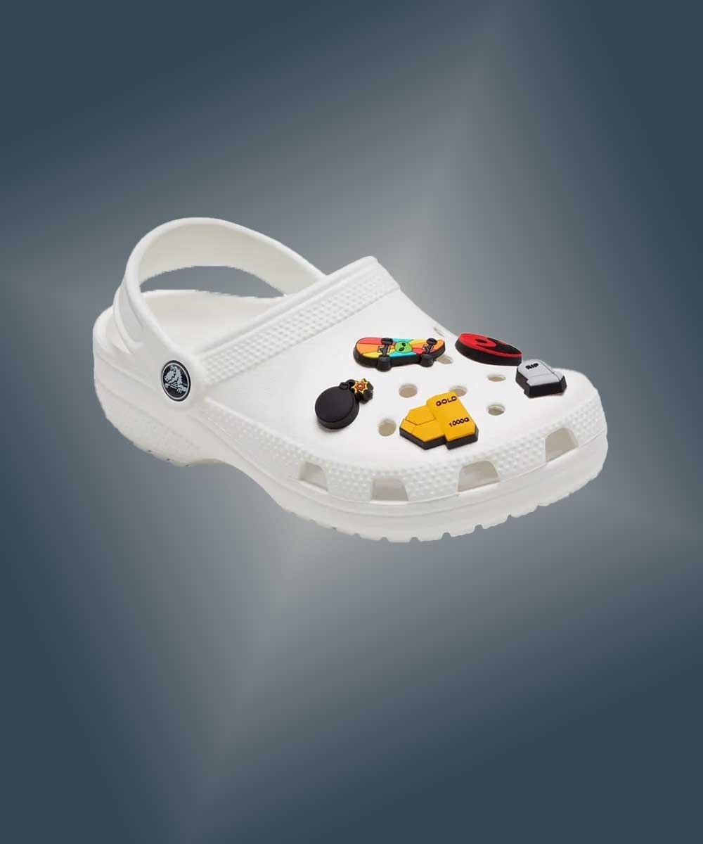 Jibbitz Crocs Sk8r Boy Pack Com 5 Peças Multicolor