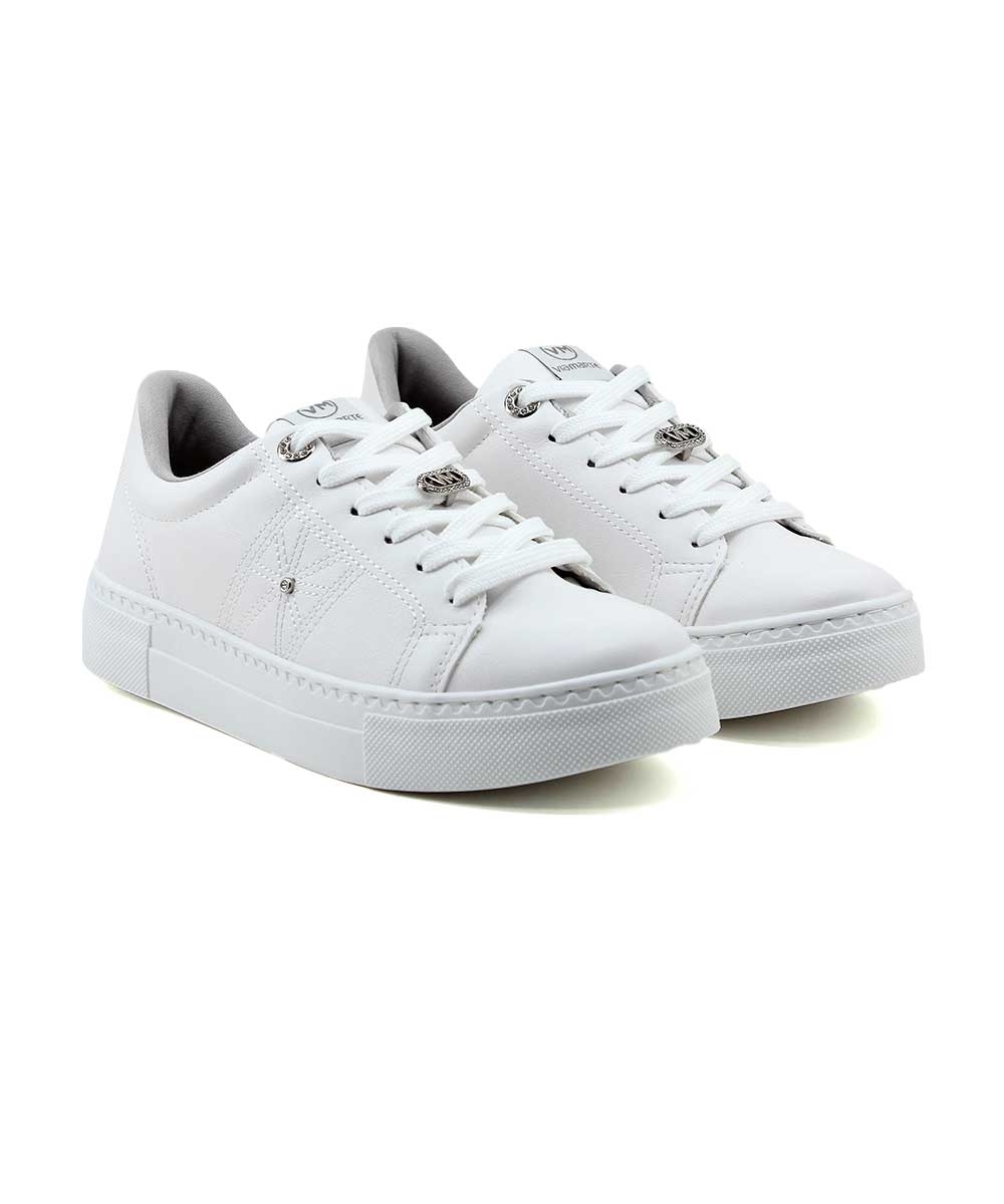 Tênis Feminino Via Marte Casual Branco