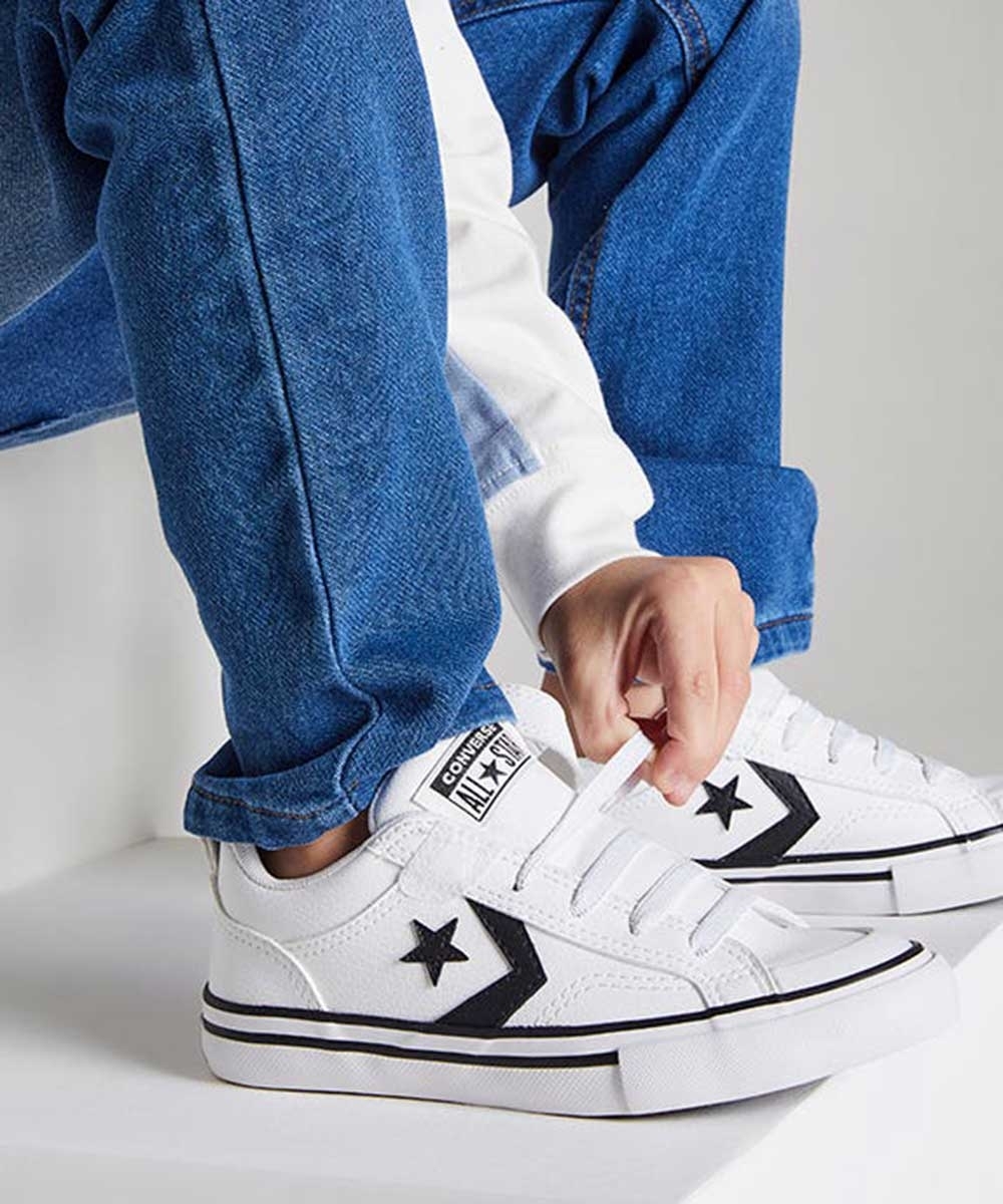 Tênis Converse Infantil Pro Blaze Strap Branco