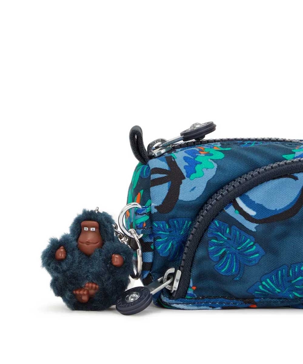 Estojo Kipling Cute Blue Monkey Fun Unica