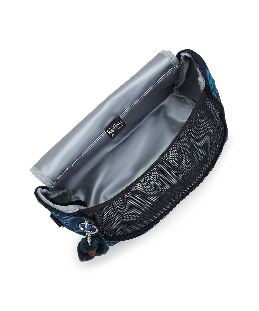 Lancheira Kipling New Kichirou Blue Monkey Unica