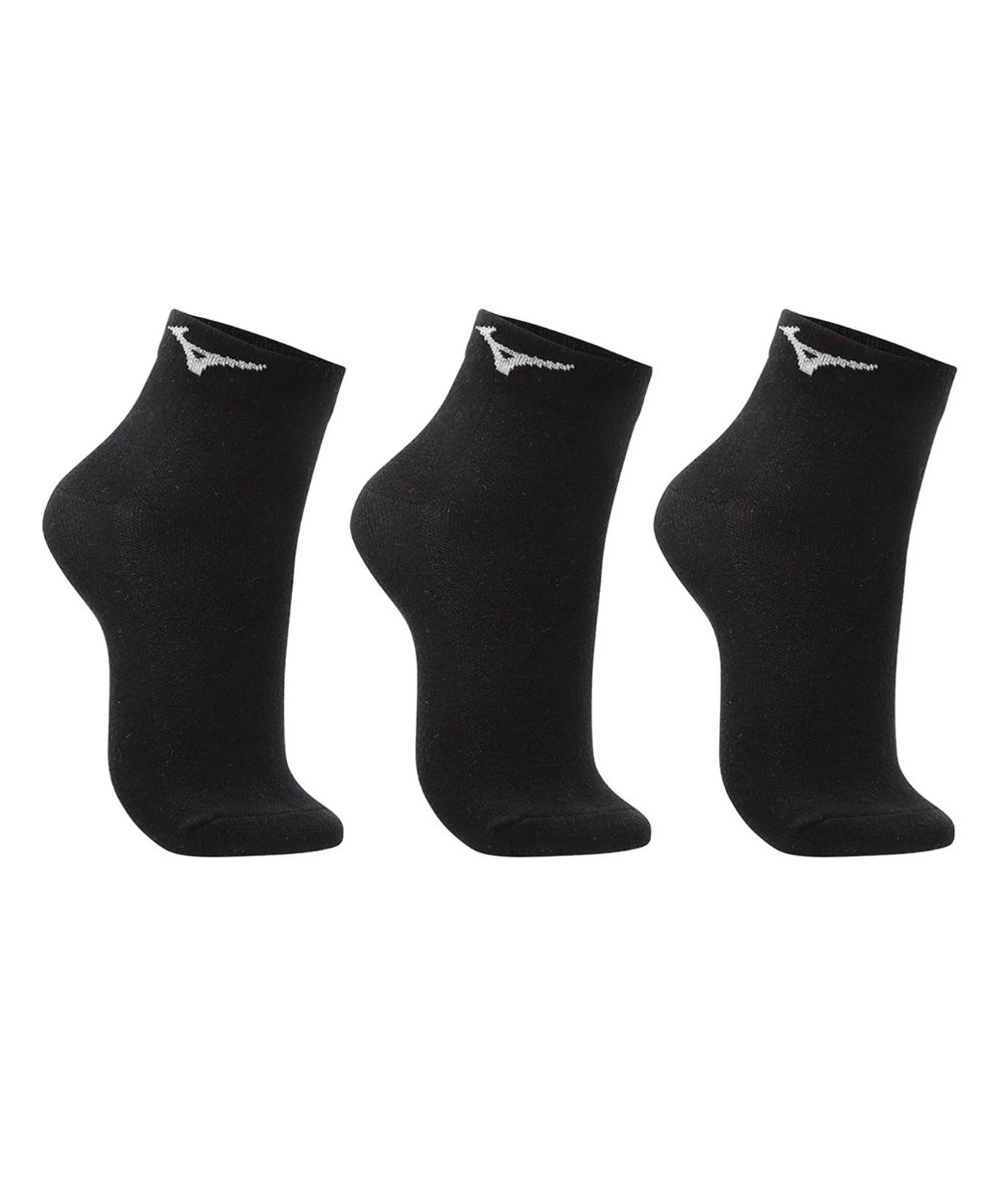 Meia Masculina Mizuno Training Kit 3 Pares Preto