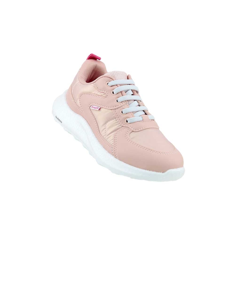 Tênis Infantil Pampili Bubble Comfy Elástico Rosa
