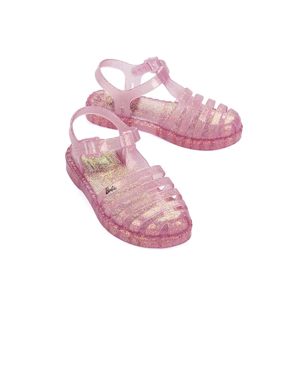 Sandália Infantil Grendene Kids Barbie Duo Rosa