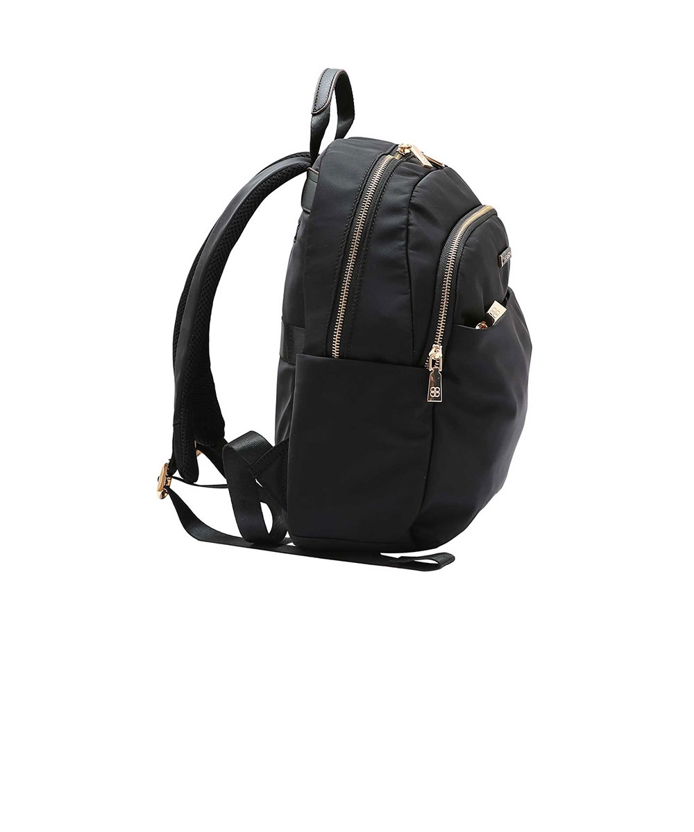 Mochila Feminina Chenson Twill Nylon PRETO