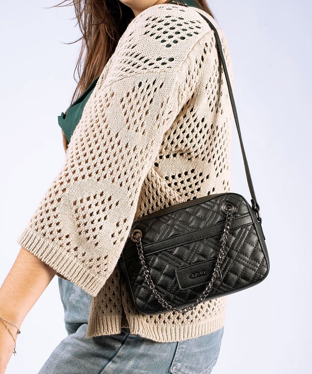Bolsa Feminina Dakota Camera Bag Preto