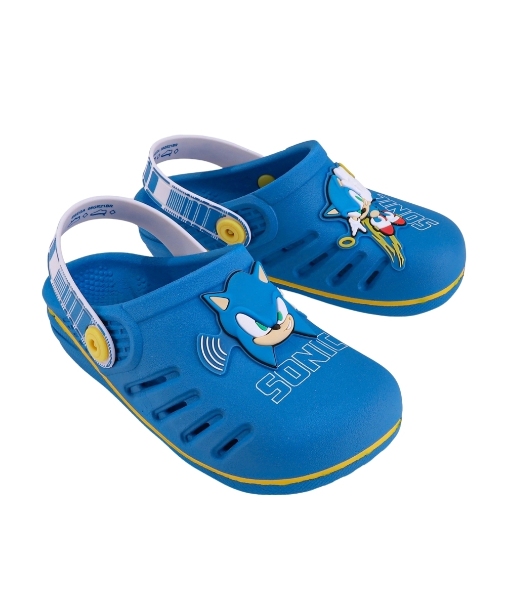 Babuche Infantil Grendene Sonic AZUL
