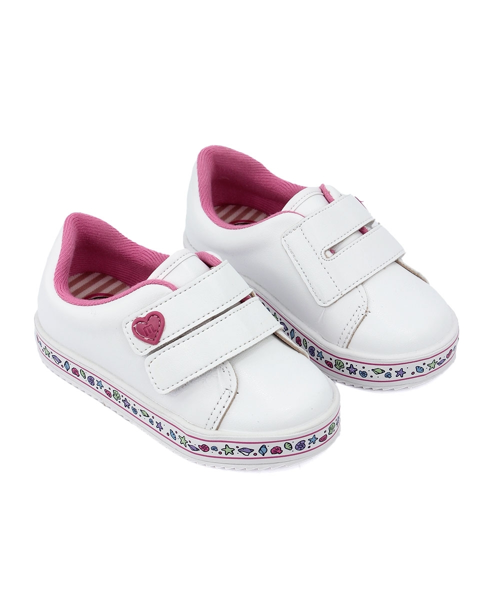 Tênis Infantil Molekinha Bebê Soft Pop Branco
