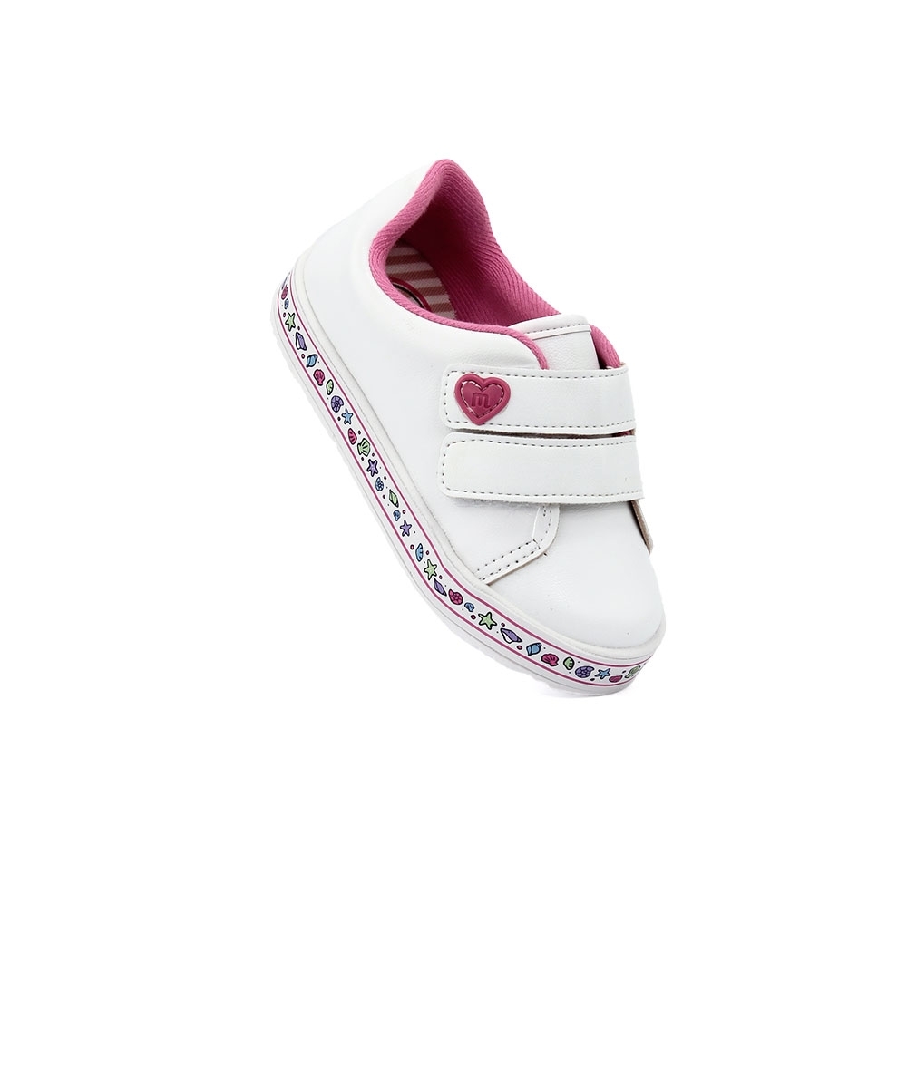 Tênis Infantil Molekinha Bebê Soft Pop Branco